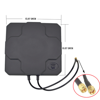 satın al 2 X22dBi Uzun Menzilli Wifi Erişim Noktaları Dış Mekan 4G LTE MIMO Anten online manufacture
