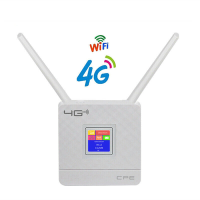 satın al 4G LTE CPE Wifi Router CAT4 150 Mbps Harici Antenli Kablosuz SIM WAN/LAN RJ45 online manufacture
