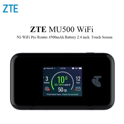 satın al Orijinal ZTE MU500 ZTE 5G Wi-Fi Pro 5G mm & sub 6GHz 4G CAT20 WiFi 6 + LAN Port online manufacture