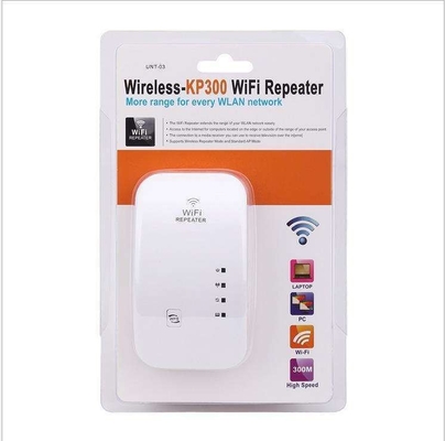 satın al Kp300W WiFi Tekrarlayıcı OEM Genişletici 1 X10/100/1000Mbps Wan Portlu Sinyal Güçlendirici online manufacture
