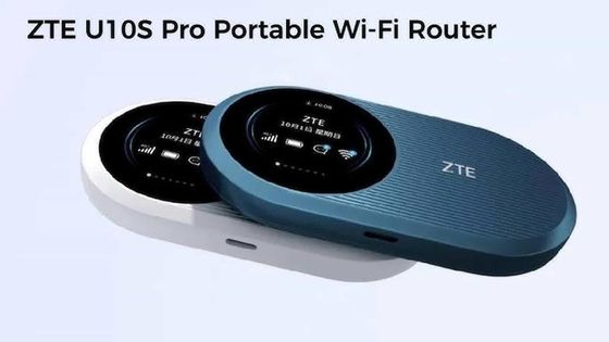 satın al Kilitlenmemiş ZTE U10S Pro taşınabilir kablosuz WiFi 229Mbps 4G LTE Router Mini Outdoor Modem Hotspot Sim Kartı yuvası ile 3000mAh online manufacture