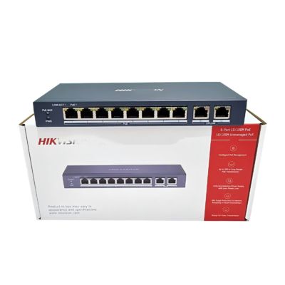 satın al Orijinal Hik DS-3E0310HP-E 8 Port Fast Ethernet Yönetilmeyen POE Switch online manufacture