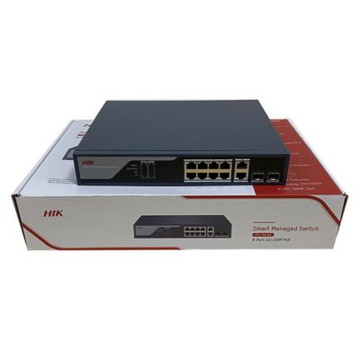 satın al Hik Marka Ethernet Ağ Anahtarı DS-3E1310P-SI 8 Port Hızlı Ethernet Akıllı POE Anahtarı online manufacture
