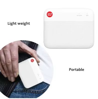 ZTE F50 5G Pocket WiFi Router 1.6Gbps USB Tipi-C 4G LTE Cat15 SA/NSA 5g Wifi Router Sim Kart Slot ile Kablosuz Mobil Hotspot